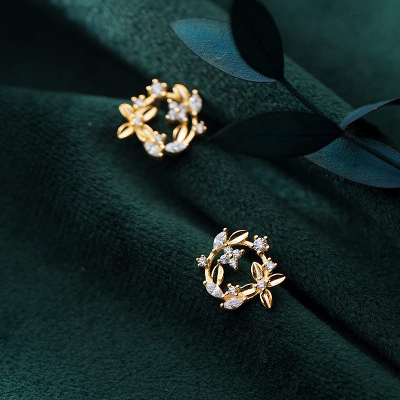 NORAS FOUR LEAF CLOVER OHRRINGE