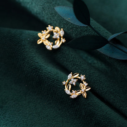 NORAS FOUR LEAF CLOVER OHRRINGE