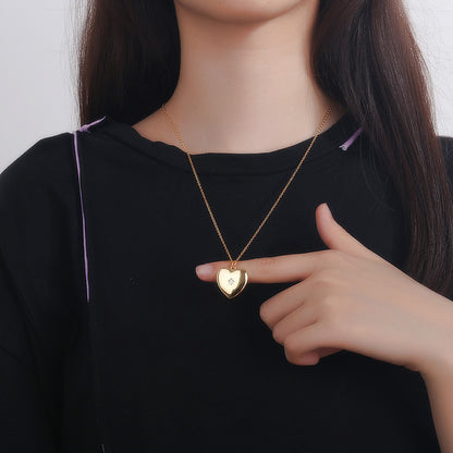 NORAS GOLDEN HEART HALSKETTE
