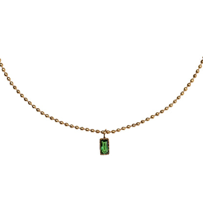 NORAS EMERALD HALSKETTE