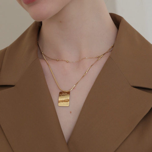 NORAS LOVE YOU HALSKETTE