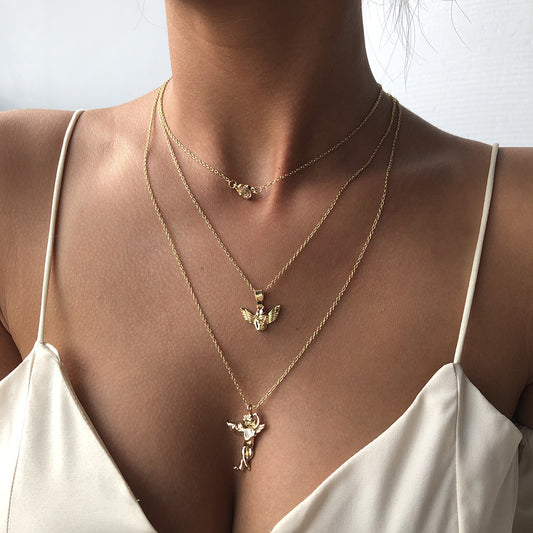 NORAS MULTI LAYER ORIENT HALSKETTE