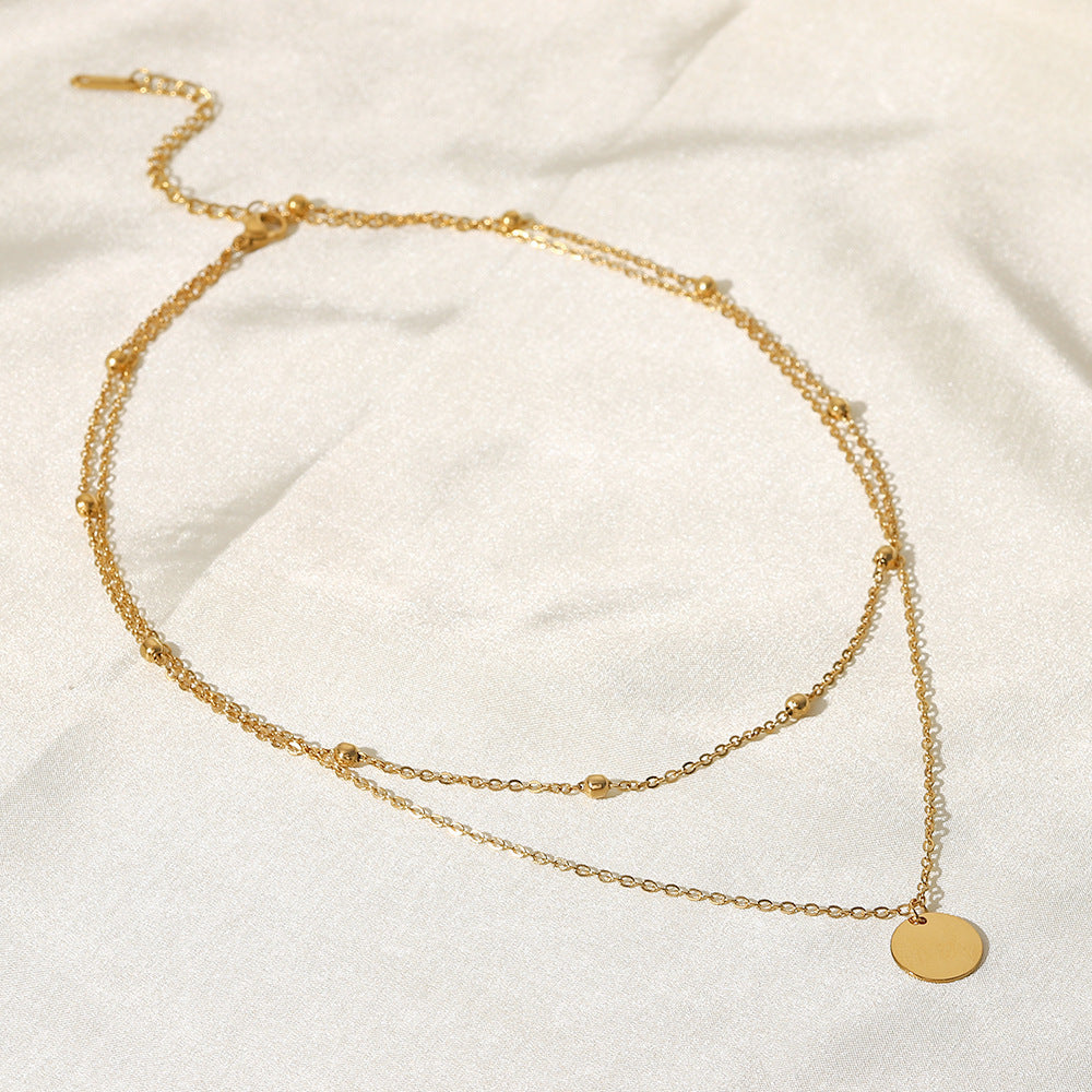 NORAS PENDENT MULTI LAYER HALSKETTE