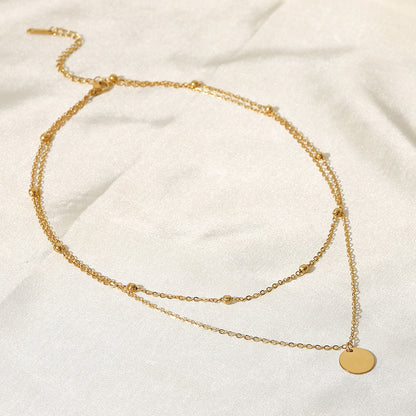 NORAS PENDENT MULTI LAYER HALSKETTE