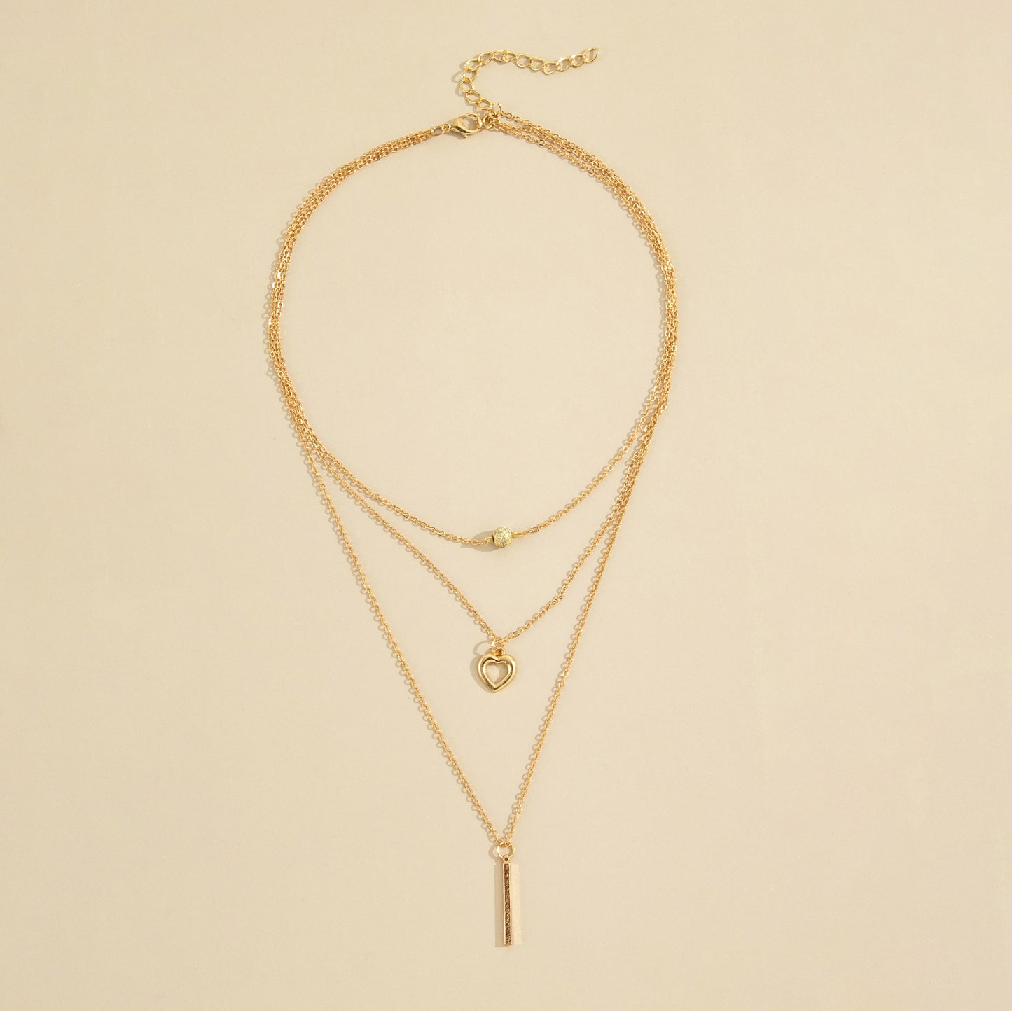 NORAS LOVE LAYERS HALSKETTE