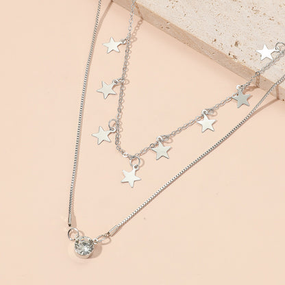 NORAS DIAMOND STAR HALSKETTE