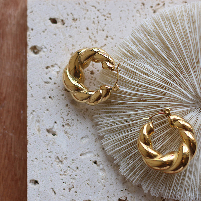 NORAS TWISTED OHRRINGE