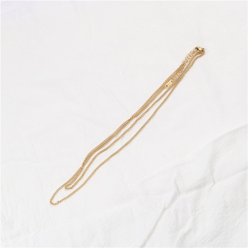 NORAS SIMPLY GOLD HALSKETTE