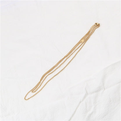 NORAS SIMPLY GOLD HALSKETTE
